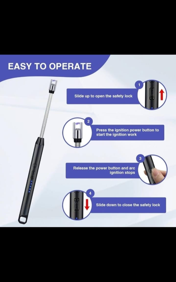 Rechargeable Electric Gas Lighter (GS-014)